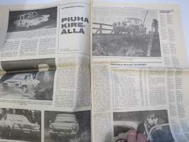 Vauhdin Maailma 1967 nr 9 sis. mm. artikkelit / kuvat / mainokset; Pedro Rodriguez Dela Vega, AKK umpikujassa, Keimola 500, Pohjola-ralli, Antti Aarnio-Wihuri