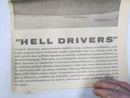 Vauhdin maailma 1967 nr 6 -mm "Hell Drivers", Saammeko esitellä Joakim Bonnier, XIV Ounasvaaran vauhtikisat Jussin päivät pohjoisessa, Formula V ja Formula 3,