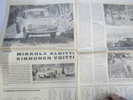 Vauhdin maailma 1967 nr 6 -mm "Hell Drivers", Saammeko esitellä Joakim Bonnier, XIV Ounasvaaran vauhtikisat Jussin päivät pohjoisessa, Formula V ja Formula 3,
