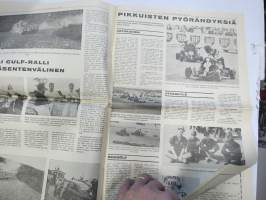 Vauhdin maailma 1967 nr 6 -mm "Hell Drivers", Saammeko esitellä Joakim Bonnier, XIV Ounasvaaran vauhtikisat Jussin päivät pohjoisessa, Formula V ja Formula 3,