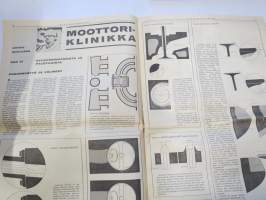 Vauhdin maailma 1967 nr 8, sis. mm. seur. artikkelit / kuvat / mainokset; Jätkä mä meen ensin, Saammeko esitellä Jussi Lagerblom autourheilun Aladin, III