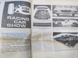 Vauhdin maailma 1967 nr. 2 -mm. Onni onnettomuudessa, Racing Car Show Lontoo, Ruotsin ralli taika ei taittunut, Tunturi rallissa tuulee, Antakaa lappiin Ralli-Sm