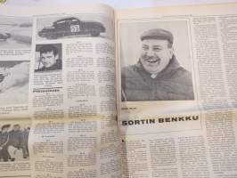 Vauhdin maailma 1967 nr. 2 -mm. Onni onnettomuudessa, Racing Car Show Lontoo, Ruotsin ralli taika ei taittunut, Tunturi rallissa tuulee, Antakaa lappiin Ralli-Sm