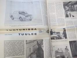 Vauhdin maailma 1967 nr. 2 -mm. Onni onnettomuudessa, Racing Car Show Lontoo, Ruotsin ralli taika ei taittunut, Tunturi rallissa tuulee, Antakaa lappiin Ralli-Sm