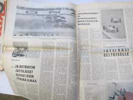 Vauhdin maailma 1967 nr. 2 -mm. Onni onnettomuudessa, Racing Car Show Lontoo, Ruotsin ralli taika ei taittunut, Tunturi rallissa tuulee, Antakaa lappiin Ralli-Sm