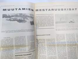 Vauhdin maailma 1967 nr. 2 -mm. Onni onnettomuudessa, Racing Car Show Lontoo, Ruotsin ralli taika ei taittunut, Tunturi rallissa tuulee, Antakaa lappiin Ralli-Sm