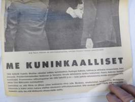 Vauhdin maailma 1967 nr 1, sis. mm. seur. artikkelit / kuvat / mainokset;  Me kuninkaalliset, Casino Royale ja agentti 177 Rauno Aaltonen, Kävelykonsertti kolme
