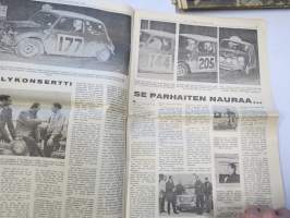 Vauhdin maailma 1967 nr 1, sis. mm. seur. artikkelit / kuvat / mainokset;  Me kuninkaalliset, Casino Royale ja agentti 177 Rauno Aaltonen, Kävelykonsertti kolme