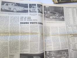 Vauhdin maailma 1967 nr 1, sis. mm. seur. artikkelit / kuvat / mainokset;  Me kuninkaalliset, Casino Royale ja agentti 177 Rauno Aaltonen, Kävelykonsertti kolme