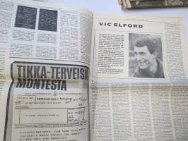 Vauhdin maailma 1967 nr 1, sis. mm. seur. artikkelit / kuvat / mainokset;  Me kuninkaalliset, Casino Royale ja agentti 177 Rauno Aaltonen, Kävelykonsertti kolme