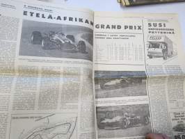 Vauhdin maailma 1967 nr 1, sis. mm. seur. artikkelit / kuvat / mainokset;  Me kuninkaalliset, Casino Royale ja agentti 177 Rauno Aaltonen, Kävelykonsertti kolme