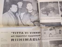 Vauhdin maailma 1967 nr 1, sis. mm. seur. artikkelit / kuvat / mainokset;  Me kuninkaalliset, Casino Royale ja agentti 177 Rauno Aaltonen, Kävelykonsertti kolme
