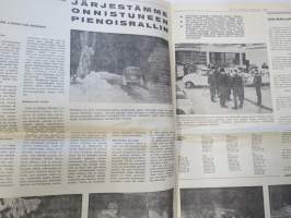 Vauhdin maailma 1967 nr 1, sis. mm. seur. artikkelit / kuvat / mainokset;  Me kuninkaalliset, Casino Royale ja agentti 177 Rauno Aaltonen, Kävelykonsertti kolme