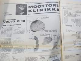 Vauhdin Maailma 1968 nr 3 sis. mm. seur. artikkelit / kuvat / mainokset; Esittelyssä Chris Amon, XIV Hankiralli,  - Poskisolistien vapaapäivä, Me viritämme
