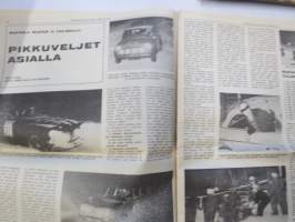 Vauhdin Maailma 1968 nr 3 sis. mm. seur. artikkelit / kuvat / mainokset; Esittelyssä Chris Amon, XIV Hankiralli,  - Poskisolistien vapaapäivä, Me viritämme