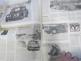 Vauhdin Maailma 1968 nr 3 sis. mm. seur. artikkelit / kuvat / mainokset; Esittelyssä Chris Amon, XIV Hankiralli,  - Poskisolistien vapaapäivä, Me viritämme