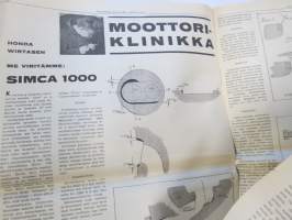 Vauhdin Maailma 1968 nr 2 sis. mm. seur. artikkelit / kuvat / mainokset; Monte Carlo ralli, Kansikuva Datsun 2000 - Hannu Mikkola, Anthony Joseph Foyt,Kymenlaakson