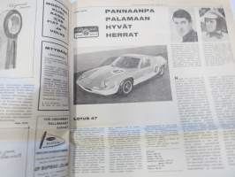 Vauhdin Maailma 1968 nr 2 sis. mm. seur. artikkelit / kuvat / mainokset; Monte Carlo ralli, Kansikuva Datsun 2000 - Hannu Mikkola, Anthony Joseph Foyt,Kymenlaakson