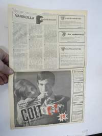 Vauhdin Maailma 1968 nr 2 sis. mm. seur. artikkelit / kuvat / mainokset; Monte Carlo ralli, Kansikuva Datsun 2000 - Hannu Mikkola, Anthony Joseph Foyt,Kymenlaakson