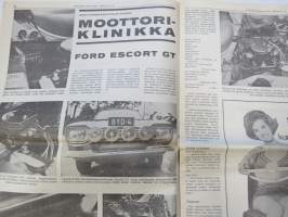 Vauhdin Maailma 1968 nr 10 sis. mm. Taas kerran Keimolass ajettiin 350ccSuomen mestaruudesta, Saammeko esitellä Graham Hill, Formula V, Suomen Grand Prix