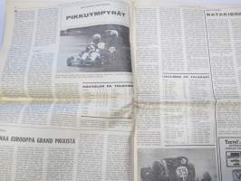 Vauhdin Maailma 1968 nr 10 sis. mm. Taas kerran Keimolass ajettiin 350ccSuomen mestaruudesta, Saammeko esitellä Graham Hill, Formula V, Suomen Grand Prix