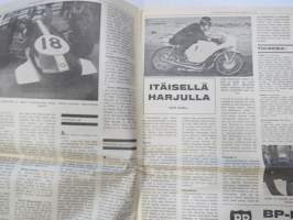 Vauhdin Maailma 1968 nr 10 sis. mm. Taas kerran Keimolass ajettiin 350ccSuomen mestaruudesta, Saammeko esitellä Graham Hill, Formula V, Suomen Grand Prix