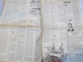 Vauhdin Maailma 1968 nr 10 sis. mm. Taas kerran Keimolass ajettiin 350ccSuomen mestaruudesta, Saammeko esitellä Graham Hill, Formula V, Suomen Grand Prix