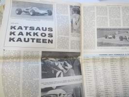 Vauhdin Maailma 1968 nr 1 sis. mm. seur. artikkelit / kuvat / mainokset; Mongolit tulevat,  Esittelyssä Sylvia Österberg, XIX KAK-ralli - Ack Värmeland du