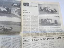 Vauhdin Maailma 1968 nr 1 sis. mm. seur. artikkelit / kuvat / mainokset; Mongolit tulevat,  Esittelyssä Sylvia Österberg, XIX KAK-ralli - Ack Värmeland du