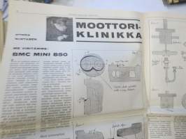 Vauhdin Maailma 1968 nr 1 sis. mm. seur. artikkelit / kuvat / mainokset; Mongolit tulevat,  Esittelyssä Sylvia Österberg, XIX KAK-ralli - Ack Värmeland du