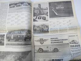 Vauhdin Maailma 1968 nr 5 sis. mm. artikkelit / kuvat / mainokse; Antti Kytölä, Sadan Auton Ajot, Eino Kalpala, XX Tulppaaniralli, Helena Suikkanen, Ford Cortina