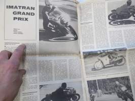 Vauhdin Maailma 1969 nr 8, sis. mm. seur. artikkelit / kuvat / mainokset; Brian Redman, Imatran Grand Prix, Escort-eliittimme Ruotsissa, Watkins Glen, Kuukauden