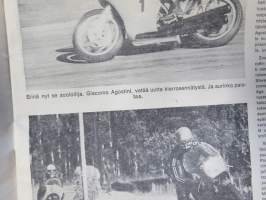 Vauhdin Maailma 1969 nr 8, sis. mm. seur. artikkelit / kuvat / mainokset; Brian Redman, Imatran Grand Prix, Escort-eliittimme Ruotsissa, Watkins Glen, Kuukauden