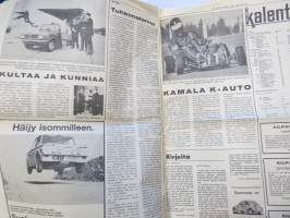 Vauhdin Maailma 1969 nr 8, sis. mm. seur. artikkelit / kuvat / mainokset; Brian Redman, Imatran Grand Prix, Escort-eliittimme Ruotsissa, Watkins Glen, Kuukauden