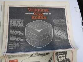 Vauhdin Maailma 1969 nr 5 -mm. Saammeko esitellä Mike Hailwood, Vesipostia Artukaisista formula "viisitonninen" isojen poikien uusi lelu, Safari 69 Rauno Aaltonen,