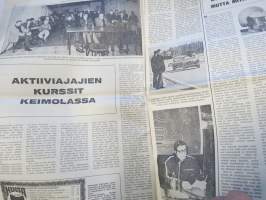 Vauhdin Maailma 1969 nr 5 -mm. Saammeko esitellä Mike Hailwood, Vesipostia Artukaisista formula "viisitonninen" isojen poikien uusi lelu, Safari 69 Rauno Aaltonen,