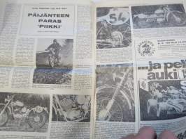 Vauhdin Maailma 1969 nr 5 -mm. Saammeko esitellä Mike Hailwood, Vesipostia Artukaisista formula "viisitonninen" isojen poikien uusi lelu, Safari 69 Rauno Aaltonen,