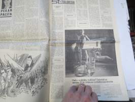 Vauhdin Maailma 1969 nr 5 -mm. Saammeko esitellä Mike Hailwood, Vesipostia Artukaisista formula "viisitonninen" isojen poikien uusi lelu, Safari 69 Rauno Aaltonen,