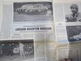 Vauhdin Maailma 1969 nr 6, sis. mm. seur. artikkelit / kuvat / mainokset; Jean-Pierre Beltoise, Kuukauden profiili - Heikki Liedes, Pääsorsa Lusenius, Tapio