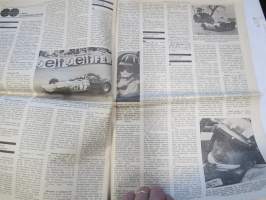 Vauhdin Maailma 1969 nr 6, sis. mm. seur. artikkelit / kuvat / mainokset; Jean-Pierre Beltoise, Kuukauden profiili - Heikki Liedes, Pääsorsa Lusenius, Tapio