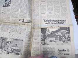 Vauhdin Maailma 1969 nr 6, sis. mm. seur. artikkelit / kuvat / mainokset; Jean-Pierre Beltoise, Kuukauden profiili - Heikki Liedes, Pääsorsa Lusenius, Tapio