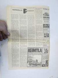 Vauhdin Maailma 1969 nr 6, sis. mm. seur. artikkelit / kuvat / mainokset; Jean-Pierre Beltoise, Kuukauden profiili - Heikki Liedes, Pääsorsa Lusenius, Tapio