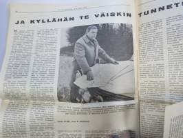 Vauhdin Maailma 1966 nr 11 -mm. Rata-ässän rallivauhtia, Ruiskeita suoraan suoneen 5r, Tirkistelyä taustapeiliin Hannu Mikkola Simo Lampinen Raimo Kossila Antti