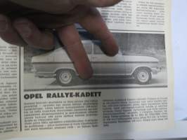 Vauhdin Maailma 1966 nr 11 -mm. Rata-ässän rallivauhtia, Ruiskeita suoraan suoneen 5r, Tirkistelyä taustapeiliin Hannu Mikkola Simo Lampinen Raimo Kossila Antti