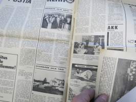 Vauhdin Maailma 1966 nr 11 -mm. Rata-ässän rallivauhtia, Ruiskeita suoraan suoneen 5r, Tirkistelyä taustapeiliin Hannu Mikkola Simo Lampinen Raimo Kossila Antti