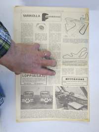 Vauhdin Maailma 1966 nr 11 -mm. Rata-ässän rallivauhtia, Ruiskeita suoraan suoneen 5r, Tirkistelyä taustapeiliin Hannu Mikkola Simo Lampinen Raimo Kossila Antti