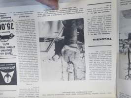 Vauhdin maailma 1966 nr 5, sis. mm. seur. artikkelit / kuvat / mainokset; Mitä toivomme Keimolalta, Suuntana Artukainen - sata autoa ja risat, Ruissalon rataa ja