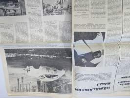 Vauhdin maailma 1966 nr 5, sis. mm. seur. artikkelit / kuvat / mainokset; Mitä toivomme Keimolalta, Suuntana Artukainen - sata autoa ja risat, Ruissalon rataa ja