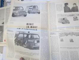 Vauhdin maailma 1966 nr 2, sis. mm. seur. artikkelit / kuvat / mainokset; Ranskalaislehti Monte Carlon jälkeen Timo Mäkinen Le Vrai Vainqueur, Timo Mäkisen