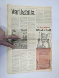 Vauhdin maailma 1966 nr 2, sis. mm. seur. artikkelit / kuvat / mainokset; Ranskalaislehti Monte Carlon jälkeen Timo Mäkinen Le Vrai Vainqueur, Timo Mäkisen